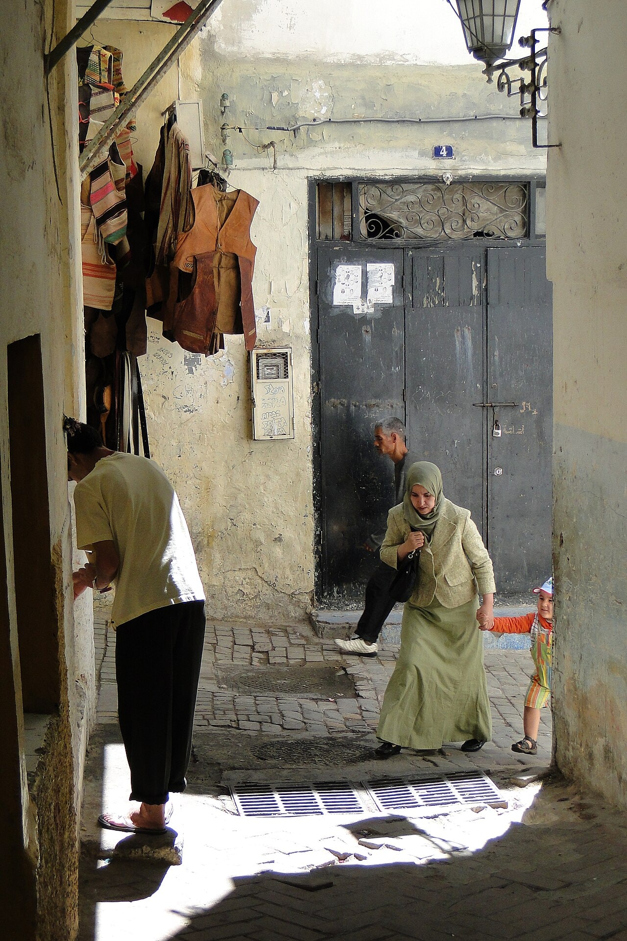 Rues de la médina de Tanger